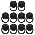 thumbnail image 7 of LOLIPPYY 10pcs Drawer Handles For Dresser: Copper Drawer Pull Handles - Ring Knobs For Cabinets Dressers & Wardrobes - Decorative Furniture Hardware, 7 of 7