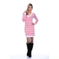 thumbnail image 2 of White Mark Universal 896-Red-L Angora Sweater Dresss - Red - Large, 2 of 5