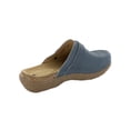 thumbnail image 3 of El Naturalista Womens Wakatiwai N5701 Leather Clog Shoes, Vaquero, EU 40 / US 9, 3 of 3