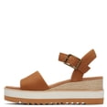 thumbnail image 1 of Sandalia TOMS Diana Cuero TAN para Mujer Talla 9.5 M, 1 of 7