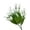 White, variant on Rirozkan Artificial Magnolia Flowers, Faux Flower Spray for Wedding, Silk Magnolia Branches for Floor Vase, Spring Decor, White Magnolia for Home Ornament