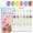 #01, variant on Water Based Nail Polish Pen Set, Peelable Quick Drying Nail Art Painting Pens, No UV Lamp Needed, DIY Manicure Kit For Beginner, 6 Count, 0.17 fl oz Each