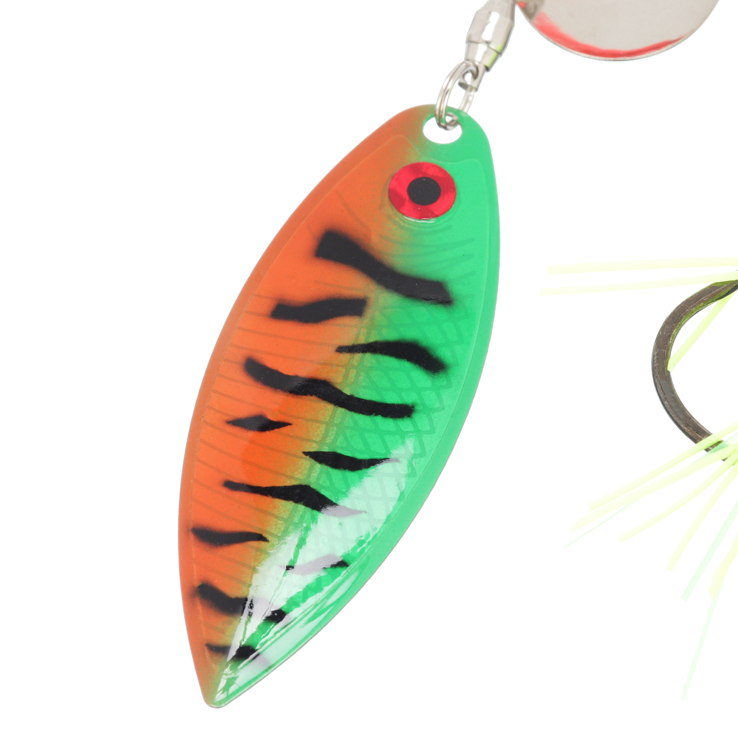 Strike King Red Eye 3/8 oz Spinnerbait Lure Fire Tiger
