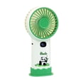 thumbnail image 2 of Fiudx Ofertas de la semana Ventilador pequeño portátil de mano, bonito, de gran capacidad, larga duración, silencioso, con carga USB, para dormitorio de estudiantes, 2 of 7