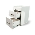 thumbnail image 2 of Seneca Pedicure Trolley Pedi Rolling Cart Nail Salon Spa Storage Drawer, White / Ash Grey, 2 of 7