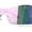 Pink Pink Mirror, variant on Retro Oversize Shield Color Mirror Wrap Around Sport Sunglasses Black Orange Mirror