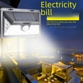 thumbnail image 4 of Luz solar Jardín al aire libre Luz de jardín Hogar Inducción del cuerpo humano Campo Luz de calle Lámpara de pared impermeable Luz eléctrica al aire libre, 4 of 5