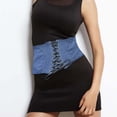 thumbnail image 4 of Cinturón elástico Cincher Faja Mujeres Underbust Corset Atado Waspie Disfraz, 4 of 6