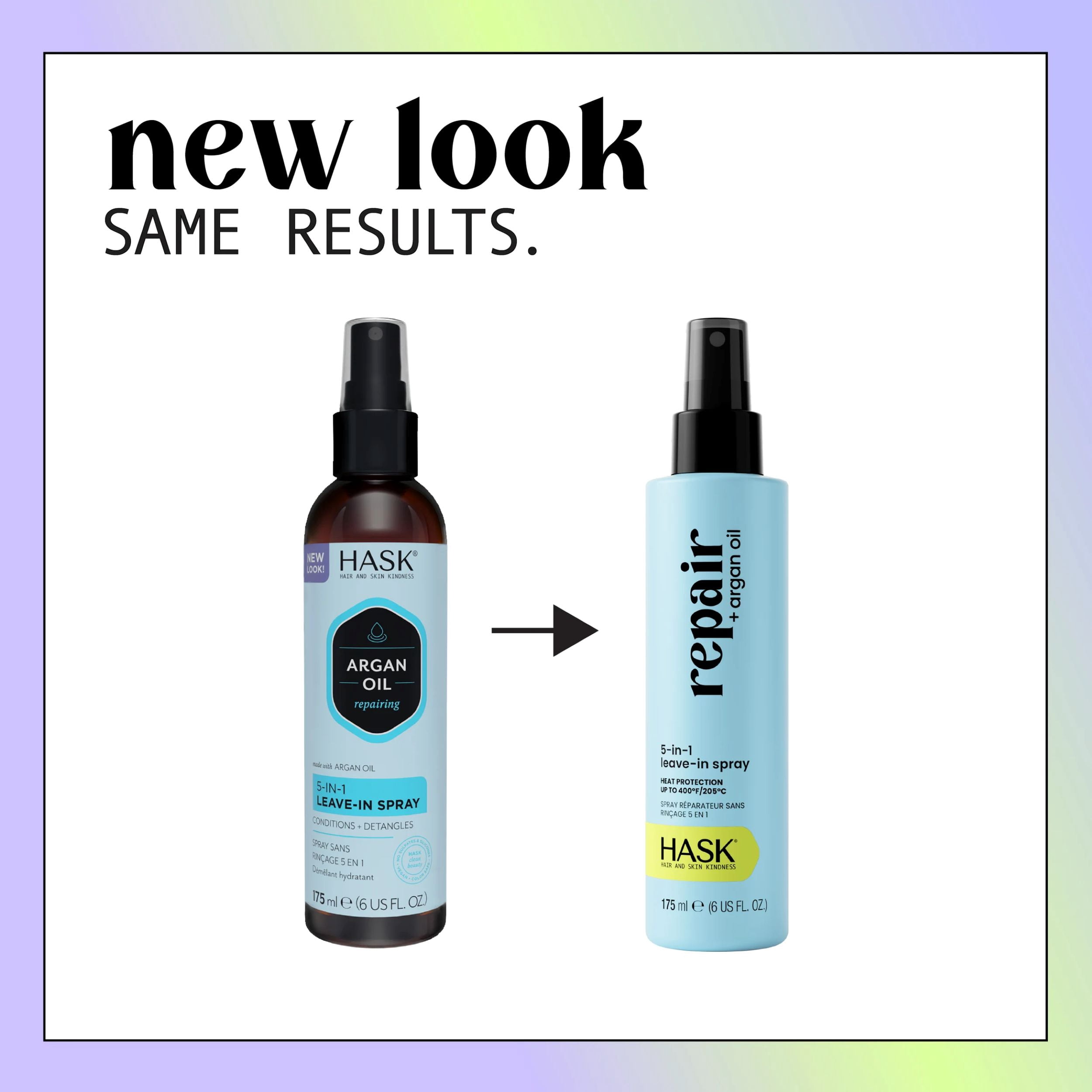 Hask Argan Oil Repairing 5-in-1 Leave-in Spray, 6 fl oz