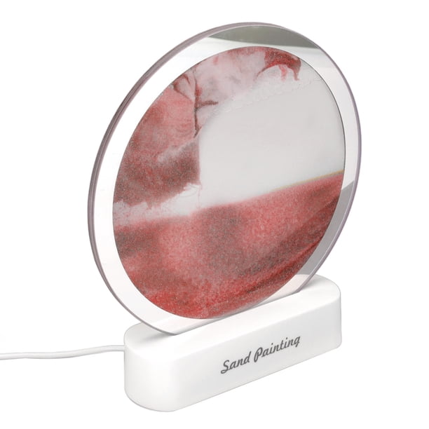 Luz Nocturna Relajante De Movediza, Exquisita Lámpara De En Capas Para Decoración Del Hogar, Con Protección Para Los Ojos, Para Dormitorio, Sala De Estar, Oficina