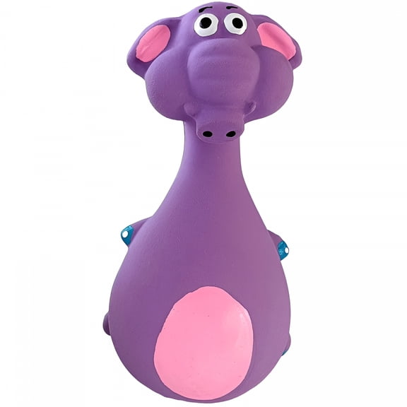 BESTSKY 5Inch Squeaky Latex Dog Toys Standing Stick Soft Rubber Dog Chew Toy Animal Puppy Fetch Interactive Play Toy for Small Medium Large Dogs