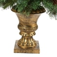 thumbnail image 5 of HomeStock 4ft Merry Pine Artificial Christmas Tree, Alpine Christmas Tree with Pinecone, Berries and 164 Branch Tips in Decorative Urn, 5 of 7
