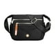 thumbnail image 2 of Bolso de hombro multilayer | Mochila impermeable de nylon cruzada para hombres y mujeres | Gran capacidad, ligero para viajes y trabajo | Organizador con múltiples bolsillos | 26x21x11cm | Negro, 2 of 8
