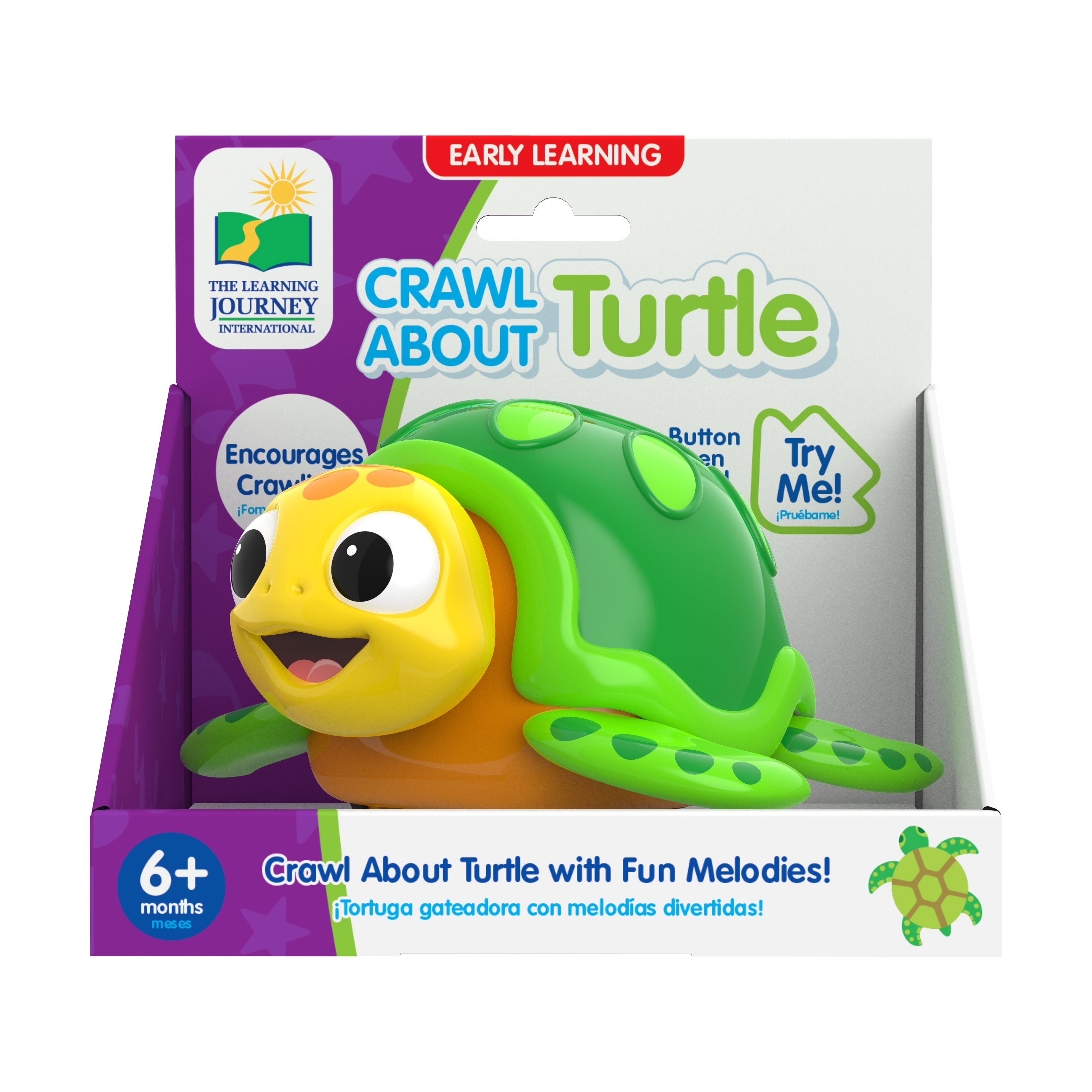 The Learning Journey Early Learning - Crawl About Turtle