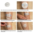 thumbnail image 6 of Dexcom G7 Adhesive Patches - LiangMai 55 Pack Waterproof & Transparent Overpatch CGM Stickers for G7, 10 Days Long Stay Fixation Monitor Protection, 6 of 6
