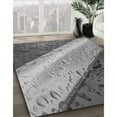 thumbnail image 3 of Ahgly Company Machine Washable Indoor Rectangle Transitional Light Black Area Rugs, 3' x 5', 3 of 7