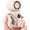 Cream White, variant on Mini Clip-On Cooling Fan, 13500 Rechargeable Handheld Mini Fan With Led Display, 360° Rotating Detachable Clip, 4 Fan Speed Gives You Great Control