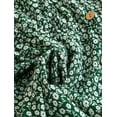 thumbnail image 4 of Women's Boho All Over Print Peplum V neck Short Sleeve Multicolor Plus Size Blouses 0XL (12), 4 of 5