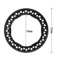 thumbnail image 3 of Amdohai 4pcs Aluminum 1.9inch Remote Control Beadlock Wheel Rim Ring Replacement for 1:10 Crawler Remote, 3 of 5