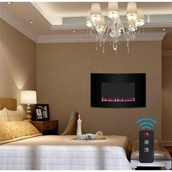 35inch Electric Wall Mount Fireplace