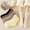thumbnail image 3 of Nkmbld Fuzz Socks for Men Women, Thickened Fleece Lined Socks Fluffy Cozy Comfy Plush Warm Socks, Winter Warm Thick Thermal Plush Non Slip Soft Fleece Socks, White, 3 of 8