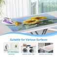 thumbnail image 5 of Ironing Mat Portable Ironing Blanket for Table Top Travel Ironing Pad for Washer Dryer 27.6" x 47.2" Sunflowers Painting, 5 of 6