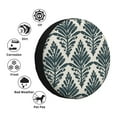 thumbnail image 6 of DouZhe Waterproof Spare Tire Cover, Blue Leaves Foliage Floral Prints Adjustable Wheel Covers Fit for Jeep Trailer RV SUV Car, 17 inch, 6 of 7
