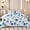 Blue Pink Floral, variant on Koniroom 2PCS Lavender Purple Floral Comforter Set Queen Size, Kids Teen Girls Watercolor Botanical Bedding Sets with Cute Flowers for Children