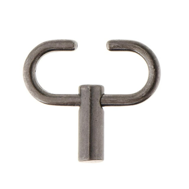 Clip de hebilla Yuyangstore ajustable correa de cadena accesorios de bolsa Plata antigua
