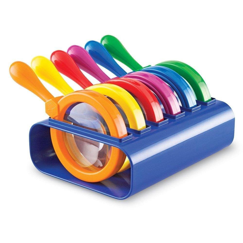 Learning Resources Jumbo Magnifiers Set, Classroom Supplies, Ages 3