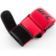 UFC MMA Sparring Gloves - L/XL, Red - All-In-One Training Essential - Boxing Protection with MMA Versatility