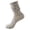 Light Gray, variant on Daznico Womens Thick Needle Cable Knit Slouch Mid Calf Crew Socks Soft Thick Thermal Elastic Stretch Versatile College Style Stockings for Autumn Winter Daily Casual Wear