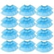 thumbnail image 1 of 100pcs Disposable Plastic Shoe Covers Carpet Cleaning Overshoes (blue), 1 of 4