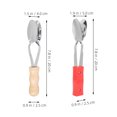 thumbnail image 2 of LEORX 2Pcs Percussion Music Spoon for Musicians Dance Accompaniment in Plastic, 2 of 8