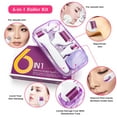 Derma Roller 6 in 1 Micro Needles Derma Roller for Face Care with Micro