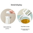 thumbnail image 4 of Vrorvz Water Pitcher with Fruit Infuser and Removable Lid Suit for Hot or Cold Water Infused Beverages and Iced Tea High Heat Resistant Kitchen or Office Use, 4 of 8