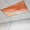 Orange, variant on Teal Ombre Coastal Magnetic Fluorescent Light Covers for Ceiling Lights 2x4Ft, Summer Nautical Beach Ocean Seaside Office Classroom Kitchen Drop Ceiling Light Covers Filters Shade Panel 1 Pack