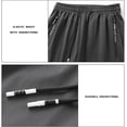 thumbnail image 7 of Icy Shorts for Women, 8 Inch Inseam Ice Silk Quick-Dry Stretch Casual Shorts with Pockets & Drawstring, Moisture-Wicking Summer Trousers, 7 of 7