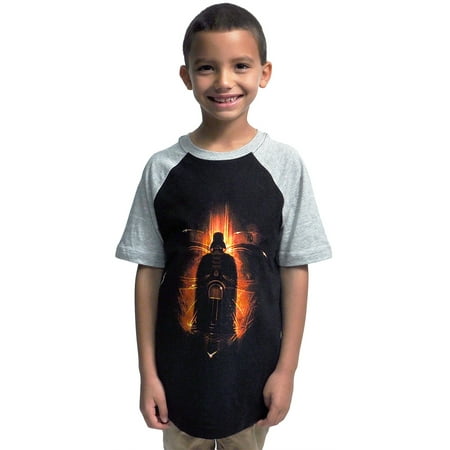 Boys Billabong L/s Shirt - Star Wars Boys Vader Short Sleeve T-Shirt Black