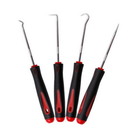 

YLmarket 4Pcs Car Oil Seal Screwdrivers High Hardness Anti-oxidation Accessory Car Oil Seal Precision Pick Set for Bike