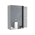 thumbnail image 6 of Dtwnek Medicine Cabinet Mirror with 5 Internal Shelves, White, 6 of 7