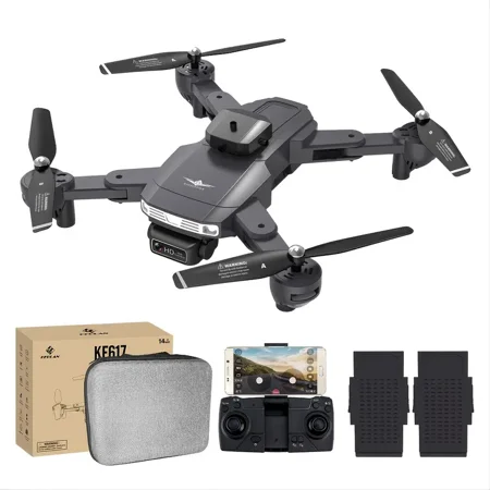 KF617 HD 4K UAV Dual Battery Long Battery Life Dual Camera Foldable Quadcopter Aircraft Model Toy Drone