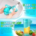 thumbnail image 4 of CHUANK Portable Blender  Portable Blender for Shakes and Smoothies  Personal Size Blender with USB Rechargeable  BPA Free Mini Blender for Kitchen/Travel/Gym, 4 of 6