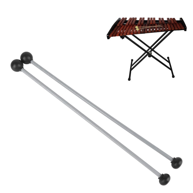 Mazo De Tambor De Lengua, Mazo De Tambor De Lengua De Marimba De Doble Cabeza, Multifuncional, 2 Piezas, Estable, Robusto Para Fiesta