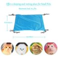 thumbnail image 4 of Hanging Cat Hammock, Pet Hammock for Cage, Adjustable Cat Bed Two Sides Comfortable/Waterproof Resting Sleepy Pad for Cats Small Dogs Rabbits or Other Small Animals, 4 of 6