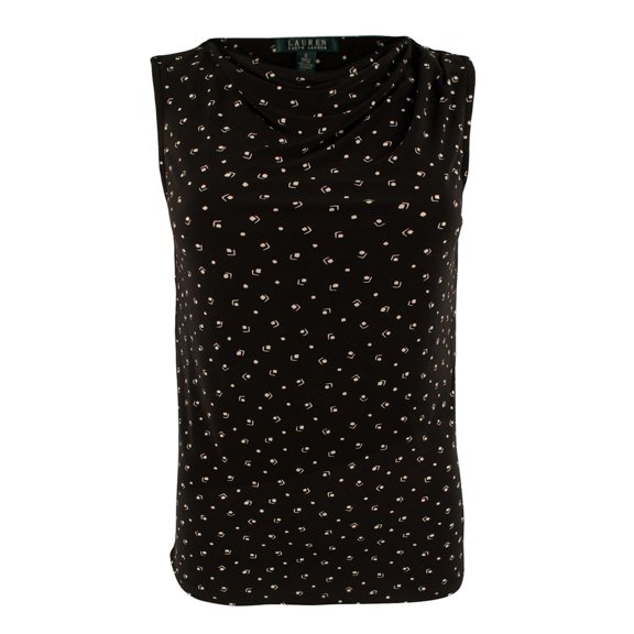 Women's Sleeveless Cowl-Neck Tank Top-BP-M