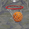thumbnail image 4 of Inktastic Basketball Swish Boys or Girls Baby Bodysuit, 4 of 5
