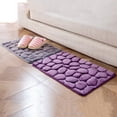 thumbnail image 2 of Cobblestone Flower Non-Slip Indoor Absorbent Washable Door Mat Carpet Washable door mat Bathroom Kitchen Flannel Rug, 2 of 8