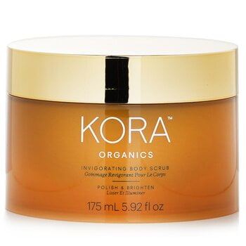 Exfoliante corporal Kora Organics con cúrcuma y rosa mosqueta