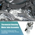 Unique Bargains Engine Coolant Thermostat Housing Assembly Replacement 255002E085 for Hyundai
